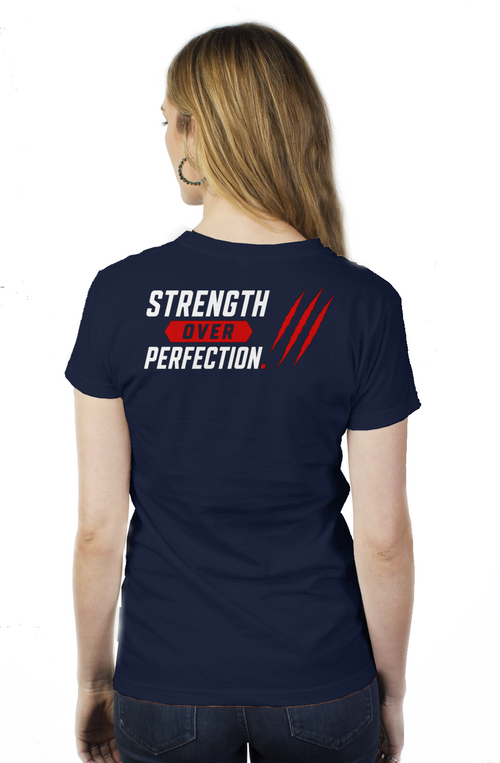 Strength Over Perfection Women's Tee